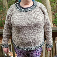 Load image into Gallery viewer, Mix and Marl Sweater Knitting Pattern