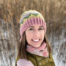 Load image into Gallery viewer, Winter Waves Hat Knitting Pattern
