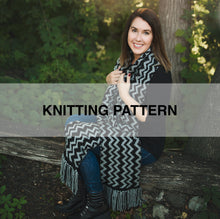 Load image into Gallery viewer, BigZag Knitting Pattern