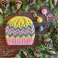 Load image into Gallery viewer, Winter Waves Hat Knitting Pattern
