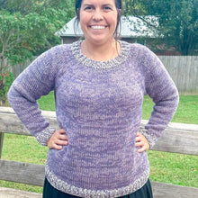 Load image into Gallery viewer, Mix and Marl Sweater Knitting Pattern