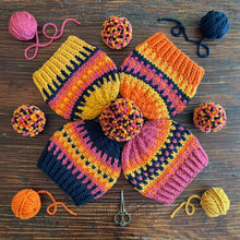 Load image into Gallery viewer, Color Burst Beanie Knitting Pattern
