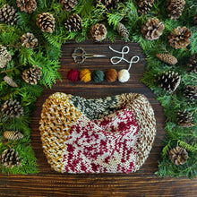 Load image into Gallery viewer, Mix and Marl Cowl Knitting Pattern