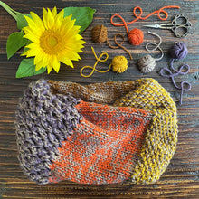 Load image into Gallery viewer, Mix and Marl Cowl Knitting Pattern