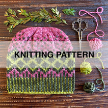 Load image into Gallery viewer, Spark Beanie Knitting Pattern