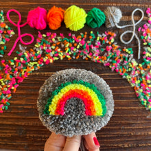 Load image into Gallery viewer, Rainbow Pom Art Tutorial