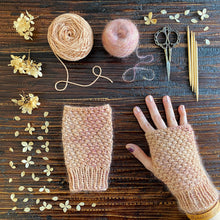 Load image into Gallery viewer, Homebody Fingerless Mitts Knitting Pattern