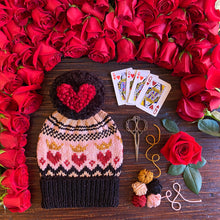 Load image into Gallery viewer, Queen of Hearts Knitting Pattern