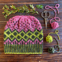 Load image into Gallery viewer, Spark Beanie Knitting Pattern