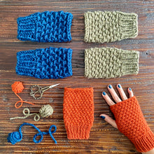 Load image into Gallery viewer, Homebody Fingerless Mitts Knitting Pattern