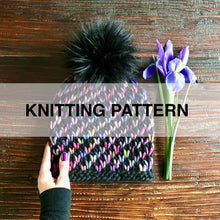 Load image into Gallery viewer, Spiral Up Beanie Knitting Pattern