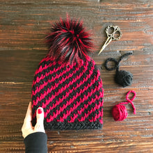Load image into Gallery viewer, Spiral Up Beanie Knitting Pattern