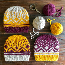 Load image into Gallery viewer, Star Bright Beanie Knitting Pattern