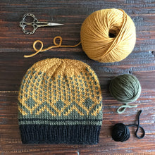 Load image into Gallery viewer, Star Bright Beanie Knitting Pattern