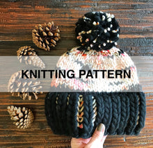 Load image into Gallery viewer, Bold Brim Beanie Knitting Pattern