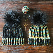 Load image into Gallery viewer, Double Take Beanie Knitting Pattern