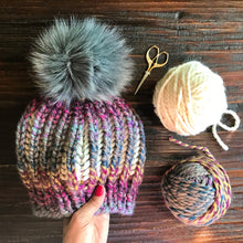 Load image into Gallery viewer, Beeline Beanie Knitting Pattern