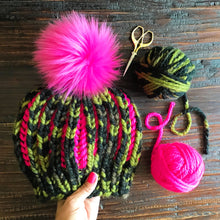 Load image into Gallery viewer, Beeline Beanie Knitting Pattern