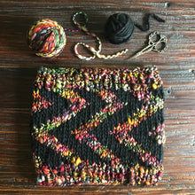 Load image into Gallery viewer, Big Zig Cowl Knitting Pattern