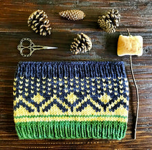 Load image into Gallery viewer, Star Bright Cowl Knitting Pattern