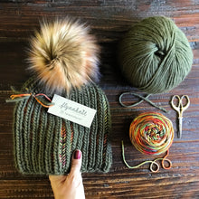 Load image into Gallery viewer, Double Take Beanie Knitting Pattern