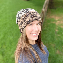 Load image into Gallery viewer, Mix and Marl Beanie Knitting Pattern