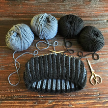 Load image into Gallery viewer, Double Take Beanie Knitting Pattern