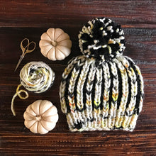 Load image into Gallery viewer, Beeline Beanie Knitting Pattern