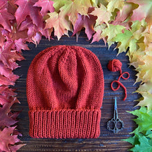 Load image into Gallery viewer, Seattle Slouch Beanie Knitting Pattern