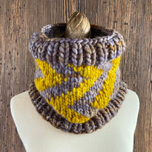 Load image into Gallery viewer, Big Zig Cowl Knitting Pattern