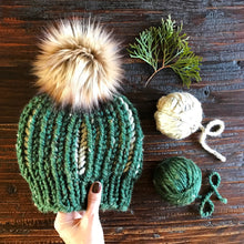 Load image into Gallery viewer, Beeline Beanie Knitting Pattern