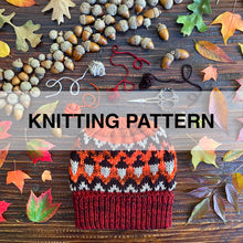 Load image into Gallery viewer, Nuts About Autumn Knitting Pattern