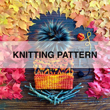 Load image into Gallery viewer, Bonfire Knitting Pattern