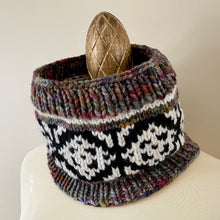 Load image into Gallery viewer, Diamond Mosaic Cowl Knitting Pattern