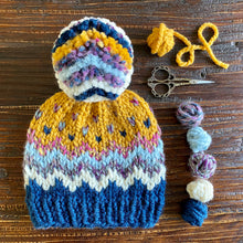 Load image into Gallery viewer, Scraptacular Beanie Knitting Pattern