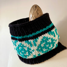 Load image into Gallery viewer, Diamond Mosaic Cowl Knitting Pattern