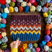 Load image into Gallery viewer, Scraptacular Cowl Knitting Pattern