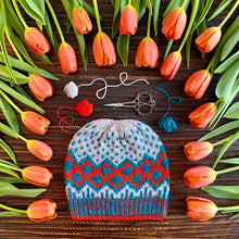 Load image into Gallery viewer, Spark Beanie Knitting Pattern