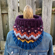 Load image into Gallery viewer, Scraptacular Cowl Knitting Pattern