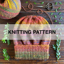 Load image into Gallery viewer, Seattle Slouch Beanie Knitting Pattern