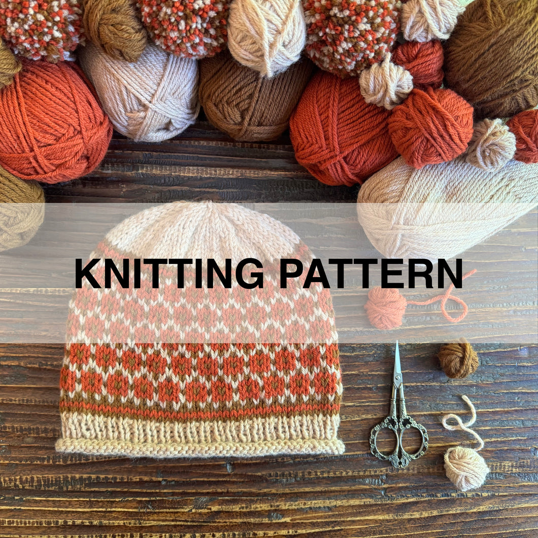 Lisbon Beanie Knitting Pattern