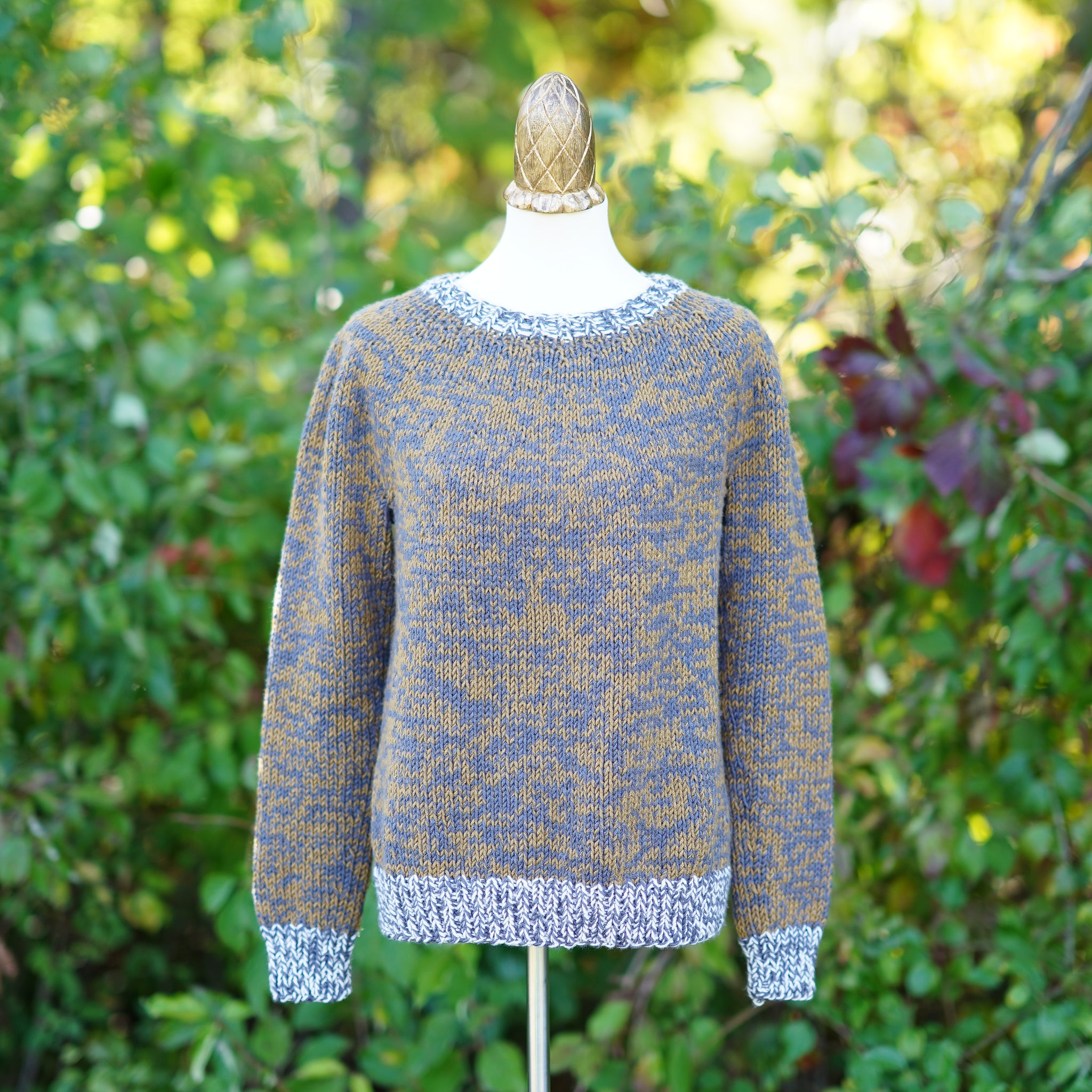 Mix and Marl Sweater Knitting Pattern – flynnknit
