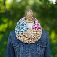 Load image into Gallery viewer, Mix and Marl Cowl Knitting Pattern
