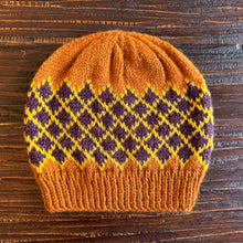 Load image into Gallery viewer, Over Fences Hat Knitting Pattern
