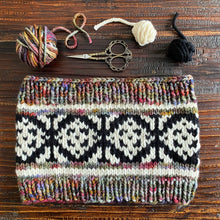 Load image into Gallery viewer, Diamond Mosaic Cowl Knitting Pattern
