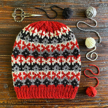 Load image into Gallery viewer, Fab Fair Beanie Knitting Pattern
