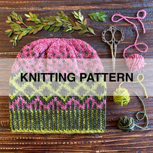 Load image into Gallery viewer, Spark Beanie Knitting Pattern
