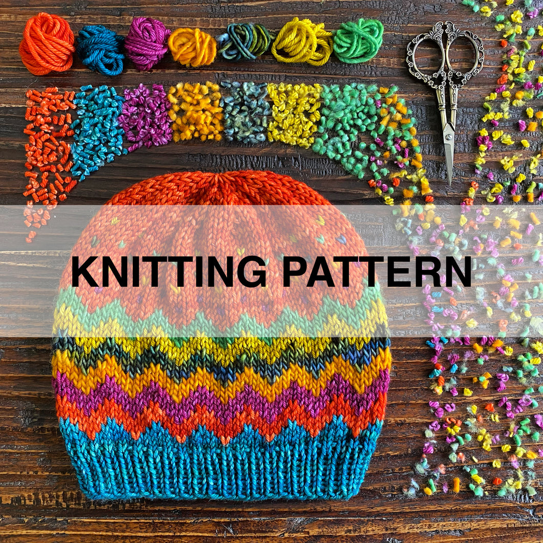 Scraptacular Extra Lite Knitting Pattern