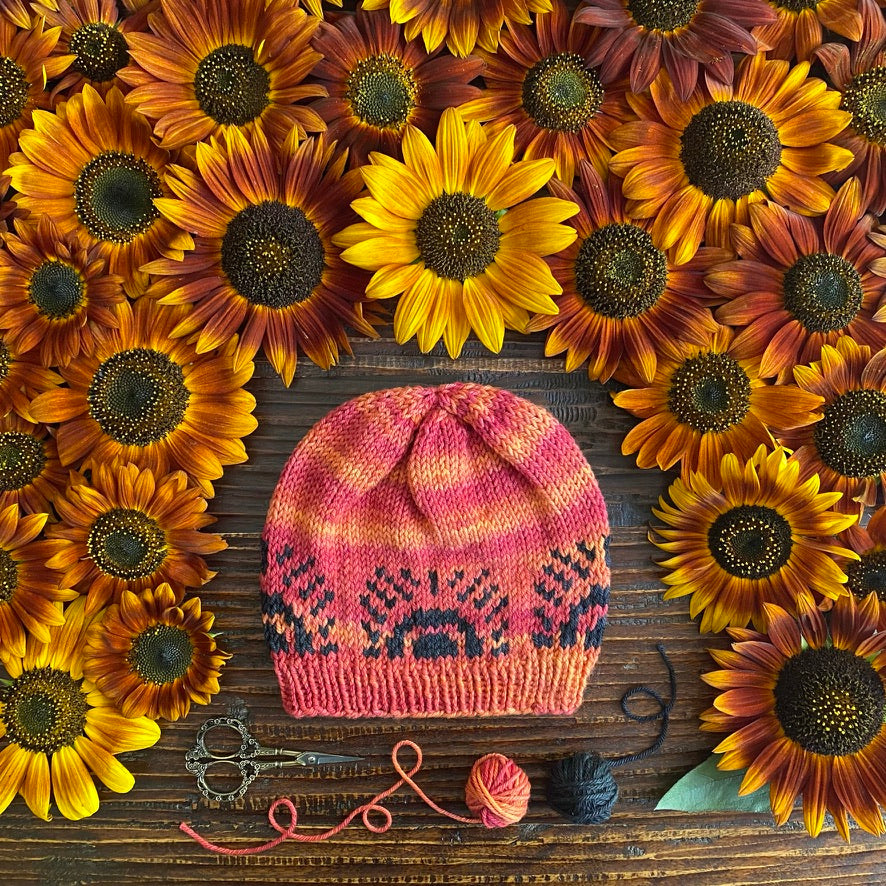 Sunset Sky Knitting Pattern – flynnknit