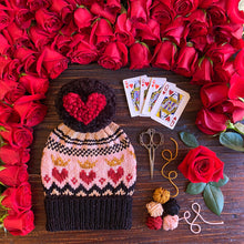 Load image into Gallery viewer, Queen of Hearts Knitting Pattern

